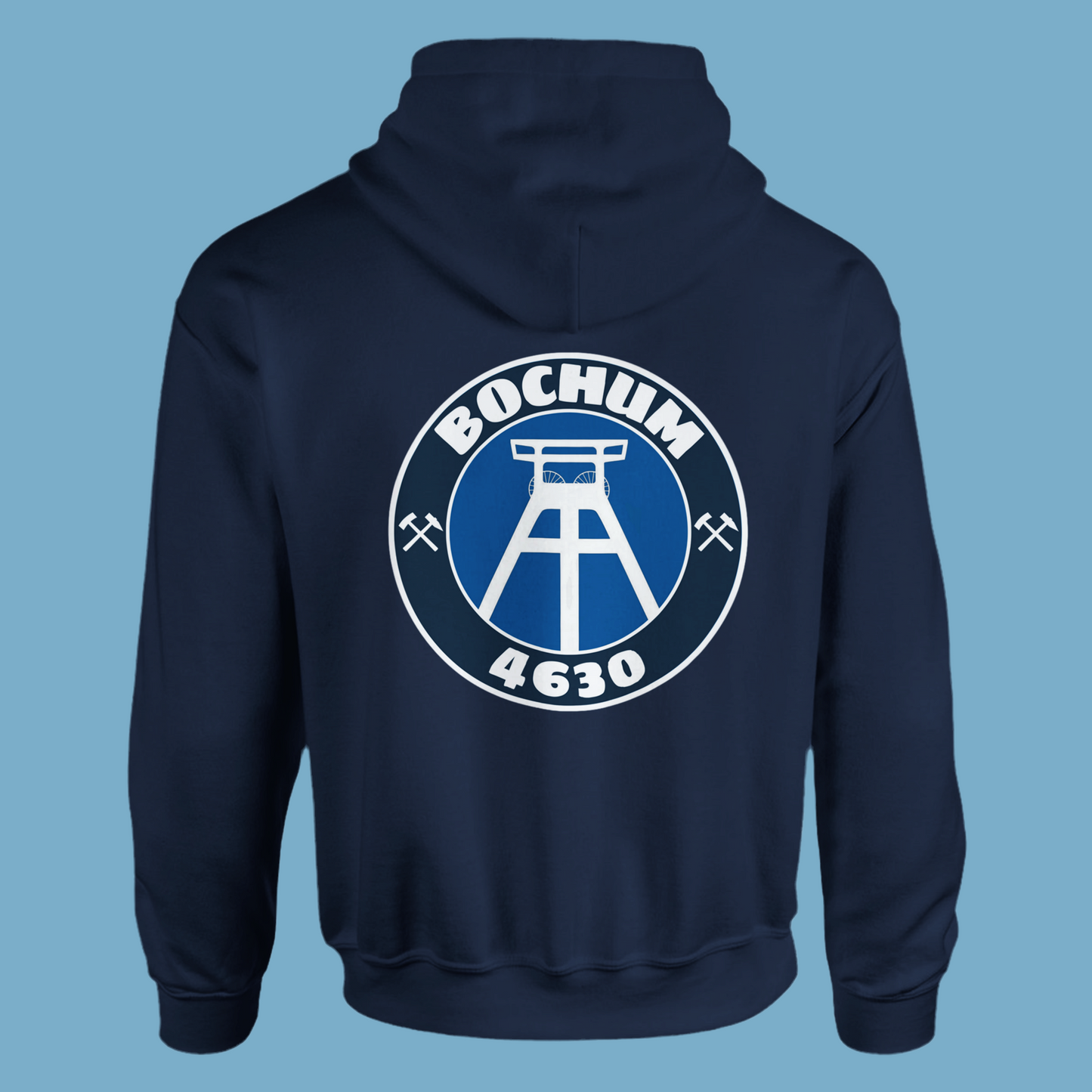 Unisex Hoodie "Förderturm Beidseitig"