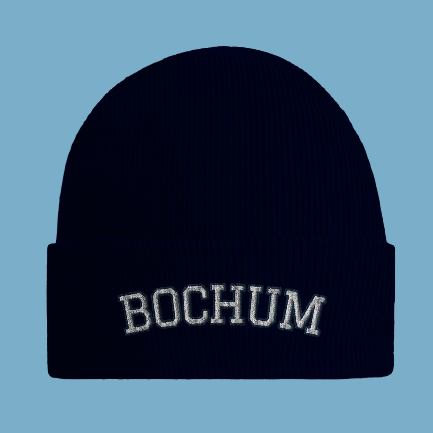 Umgeschlagene Beanie "Bochum"