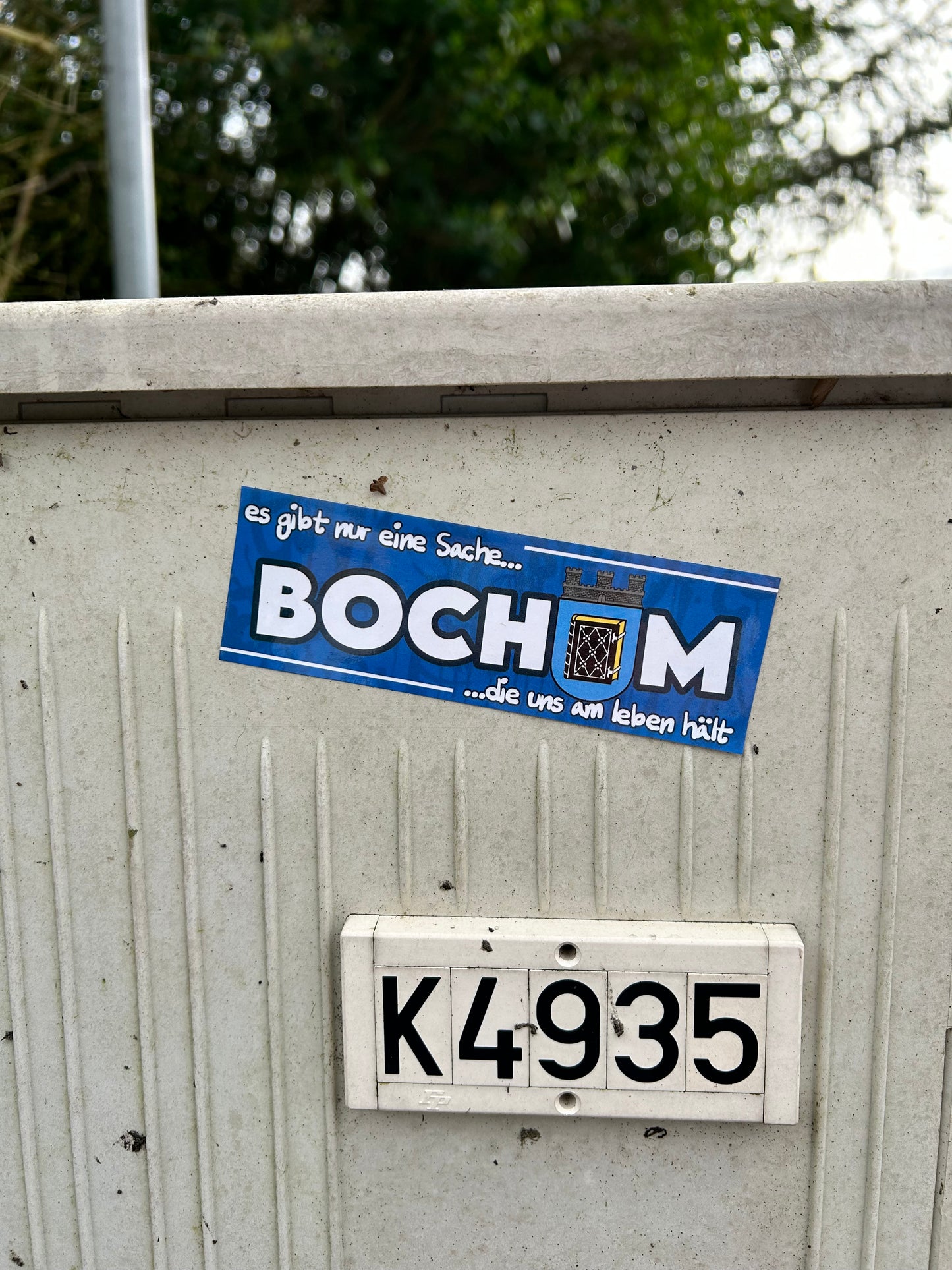 Aufkleber „Es gibt nur eine Sache…“