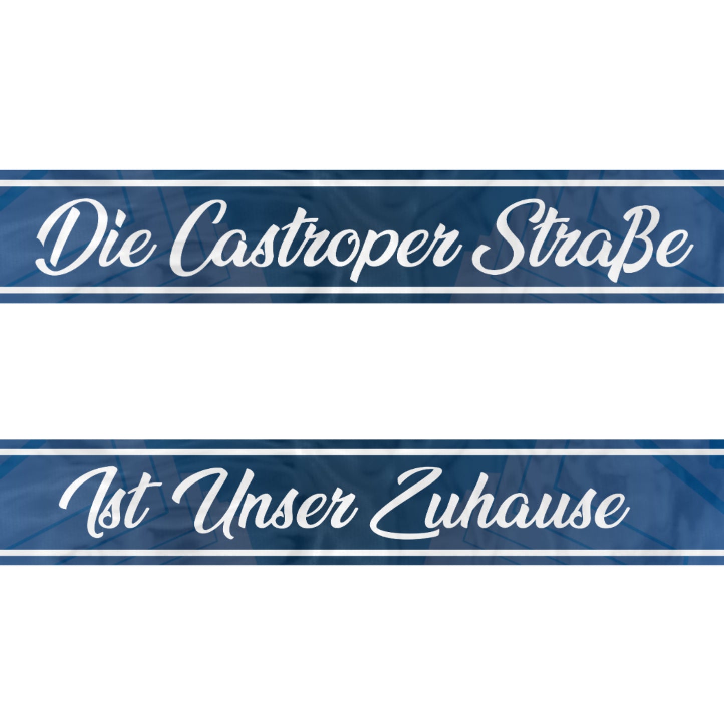 Premium Seidenschal "Castroper Straße"