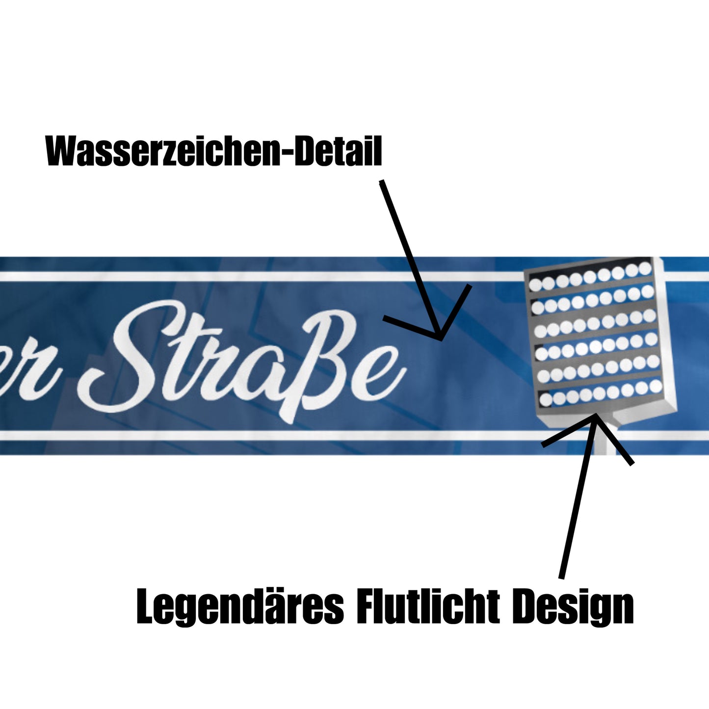 Premium Seidenschal "Castroper Straße"