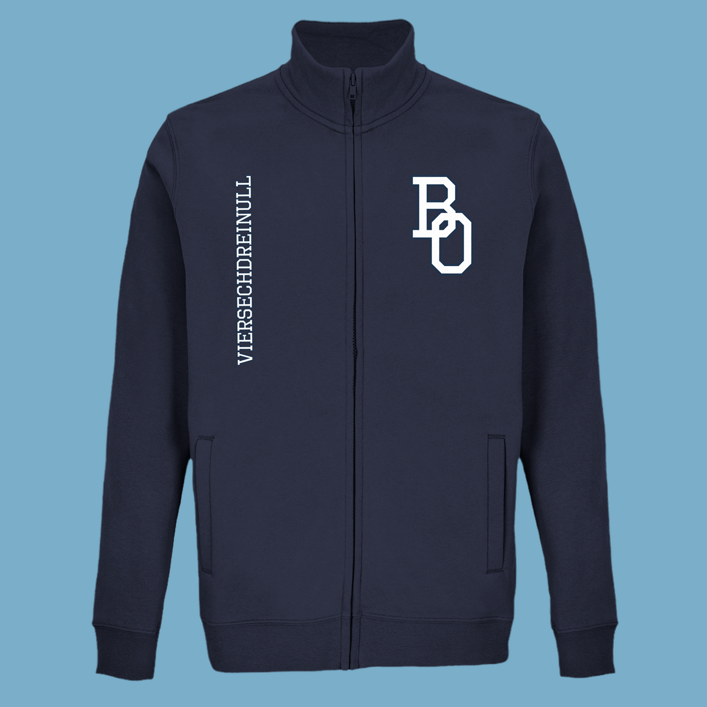 Unisex Sweatjacke "College Viersechsdreinull"