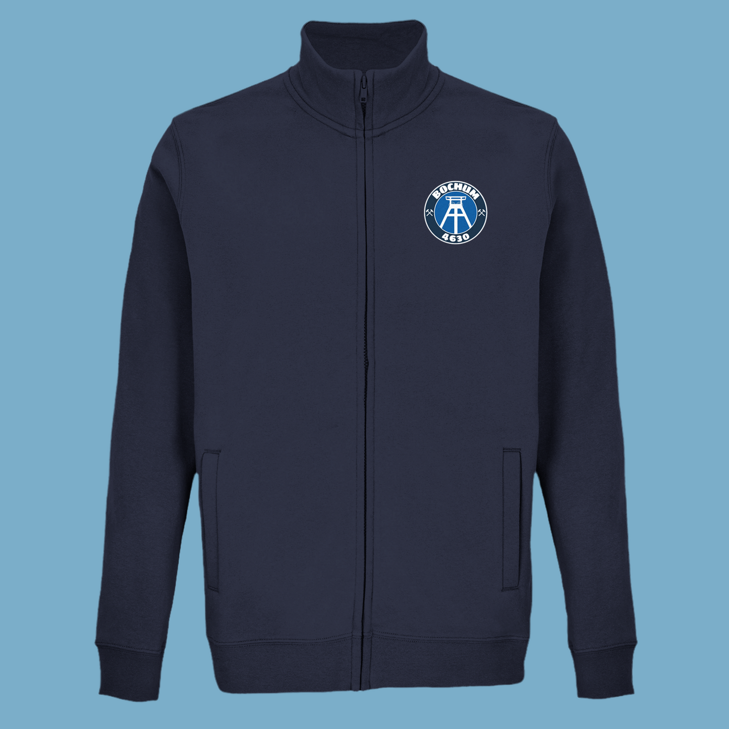 Unisex Sweatjacke "Förderturm Beidseitig"