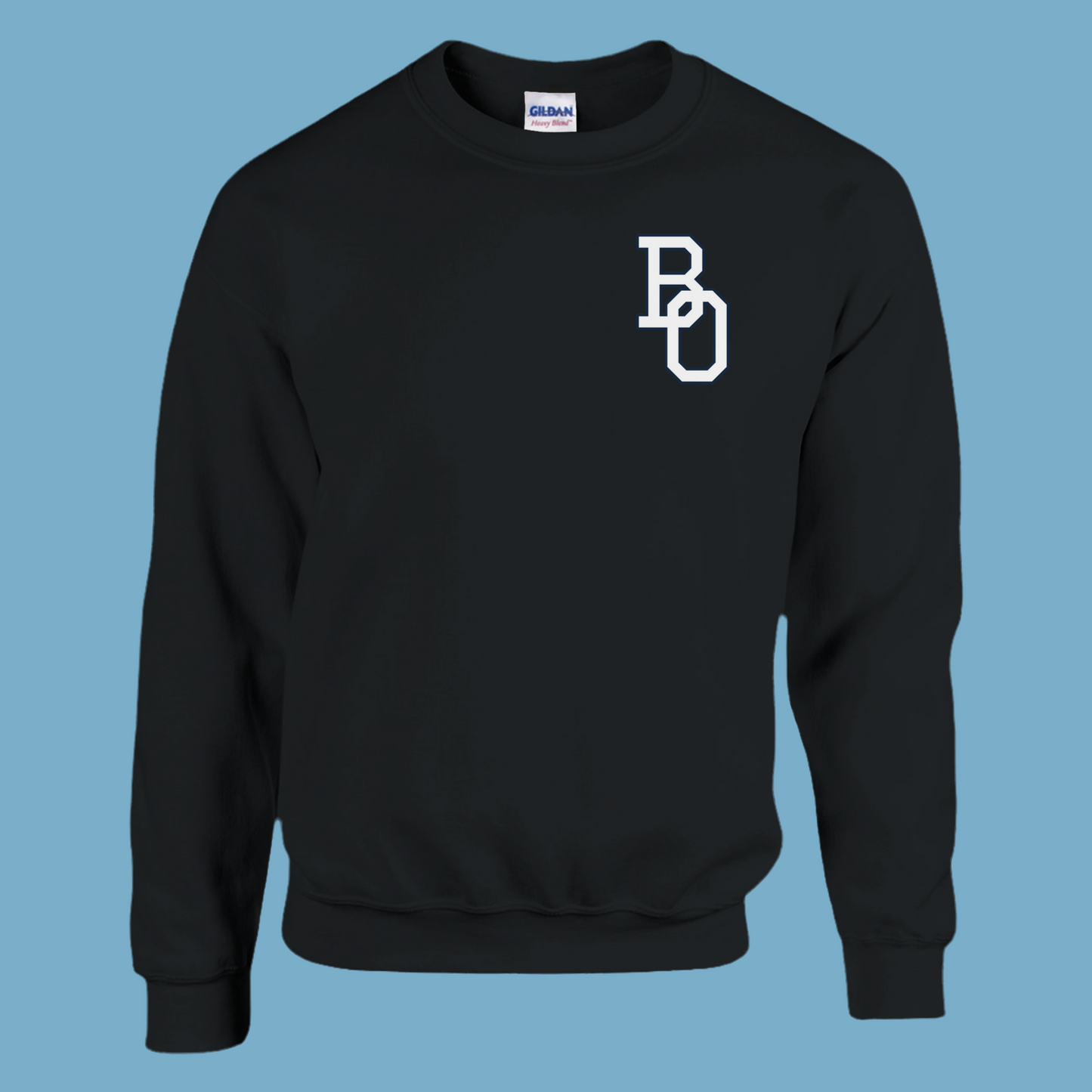 Klassischer Unisex Pullover "College BO Vorderseite"