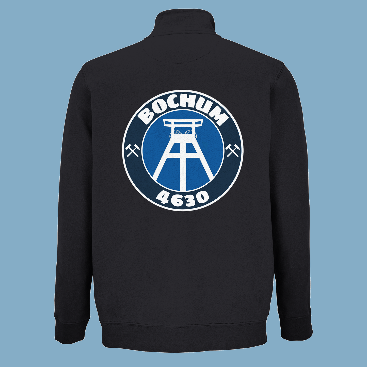 Unisex Sweatjacke "Förderturm Beidseitig"