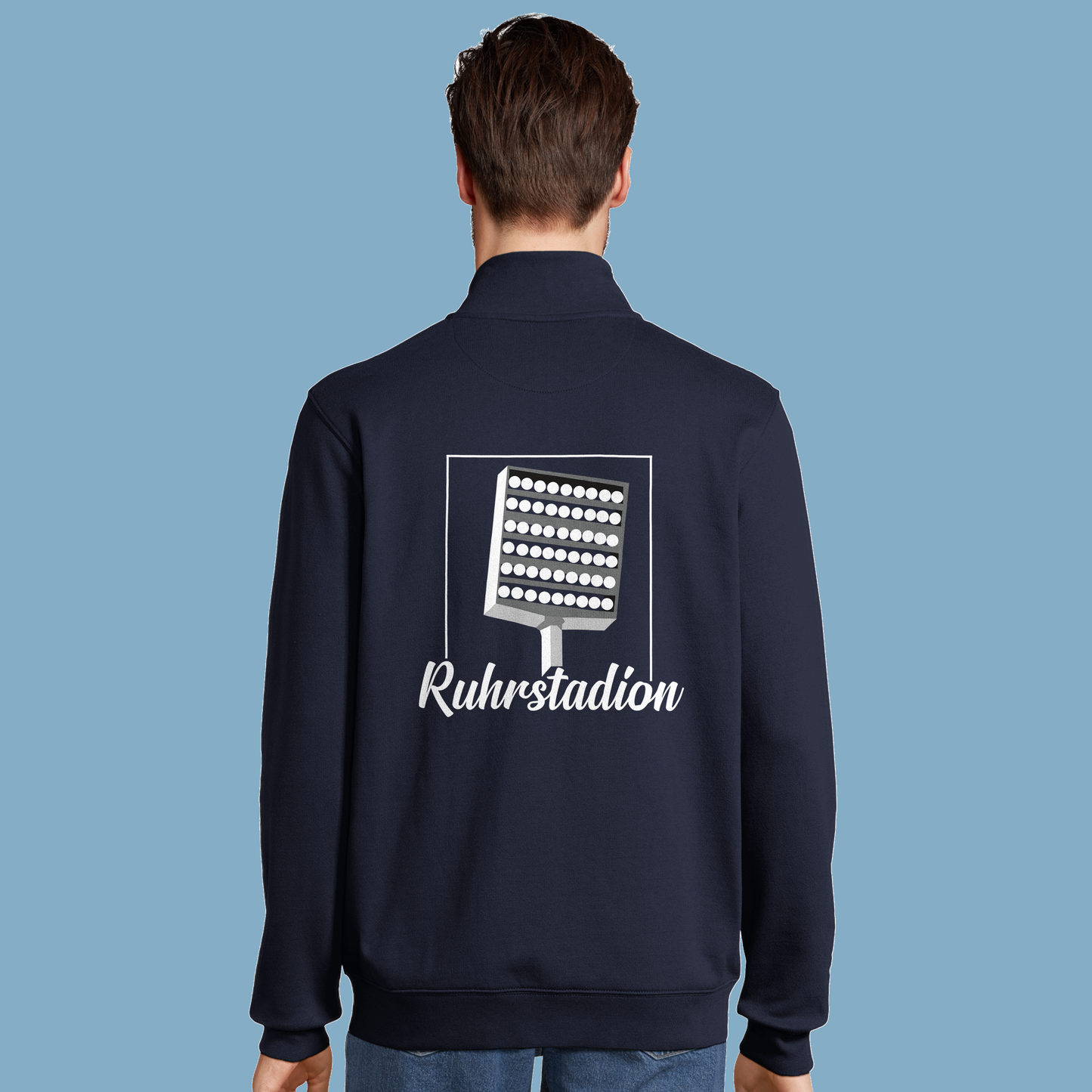 Sweatjacke "Anne Castroper Rückseite"