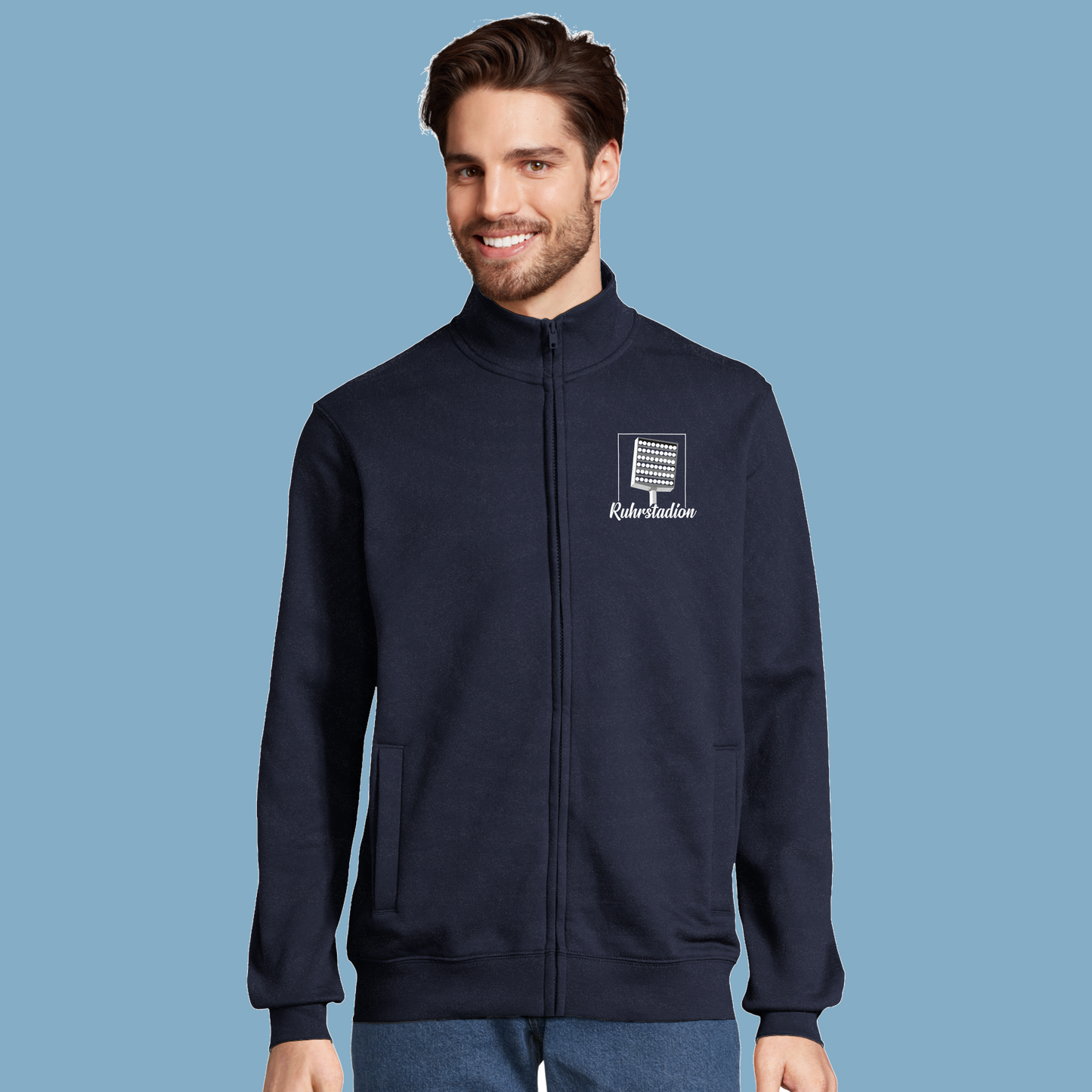 Sweatjacke "Anne Castroper Vorderseite"