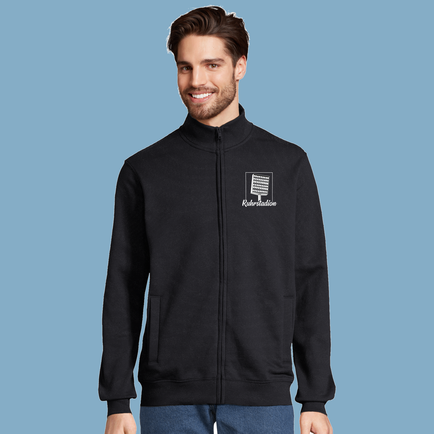 Sweatjacke "Anne Castroper Vorderseite"