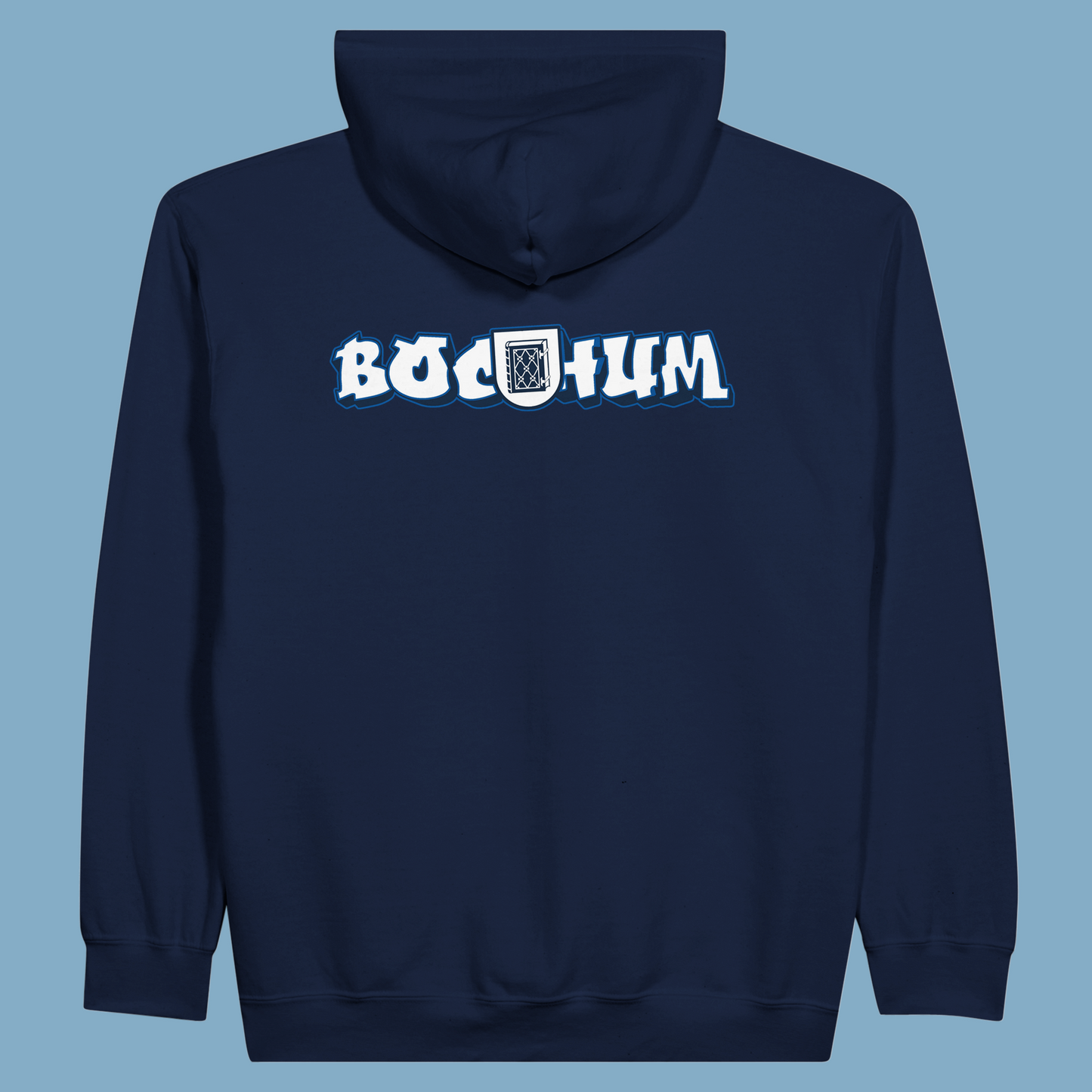 Unisex Kapuzen-Zip-Hoodie"Bochum Grafitti"