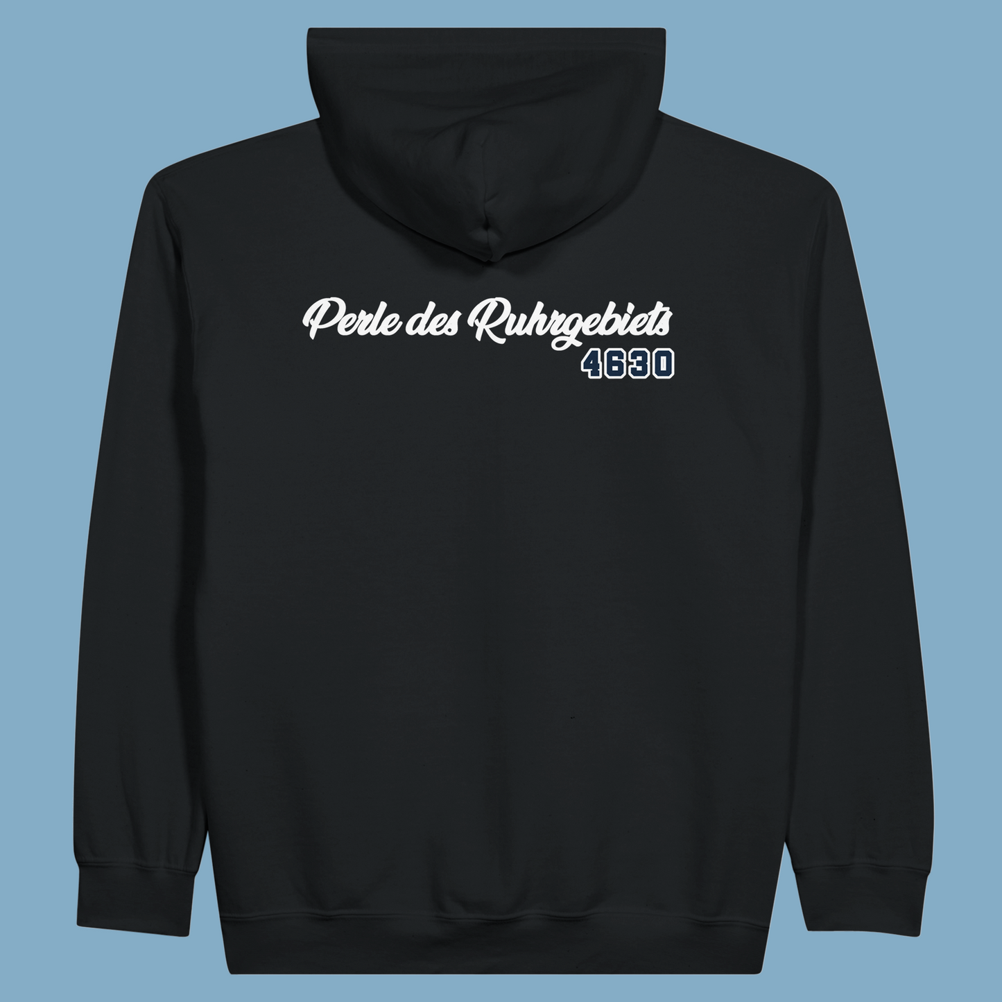 Unisex Kapuzen-Zip-Hoodie "Perle des Ruhrgebiets 4630"