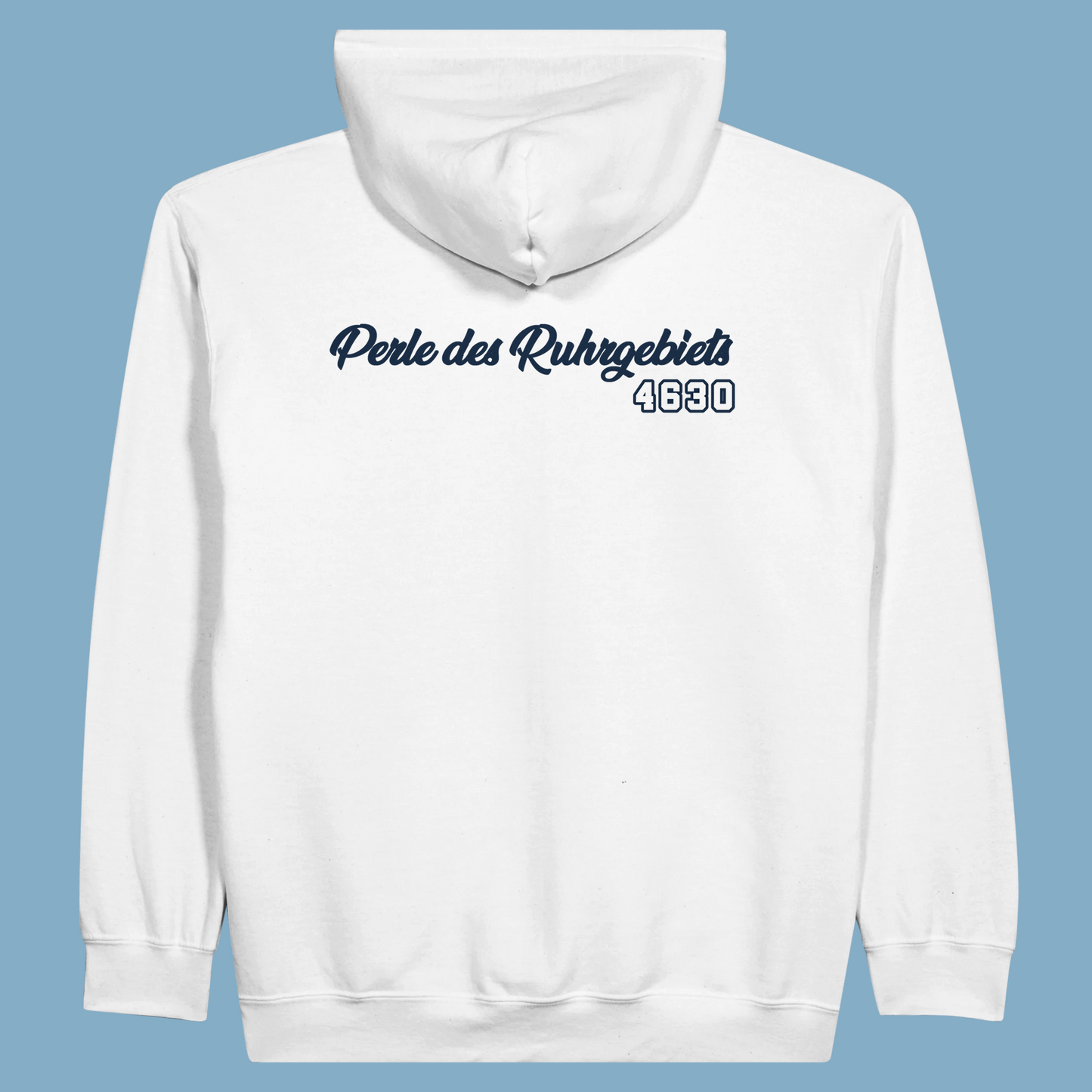Unisex Kapuzen-Zip-Hoodie "Perle des Ruhrgebiets 4630"