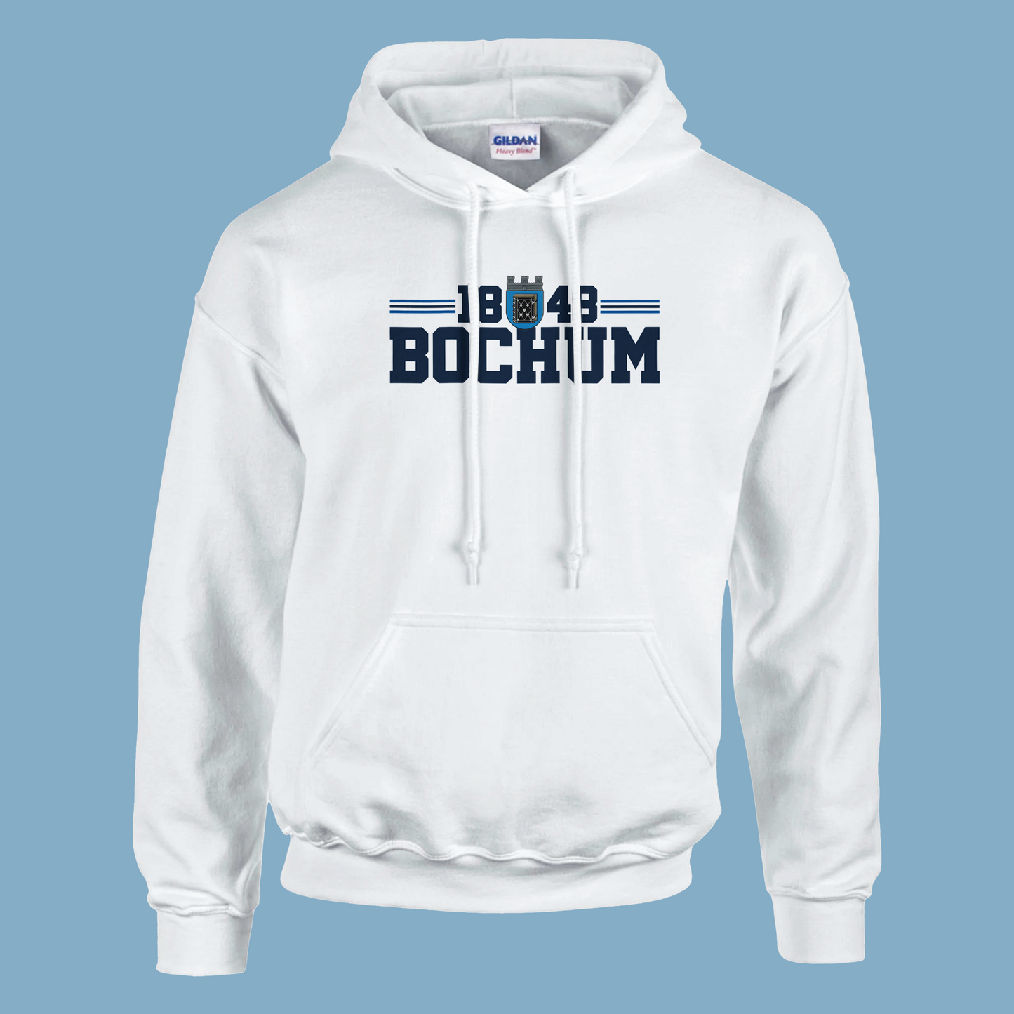 Unisex Kapuzenpullover "1848 Bochum Streifen"