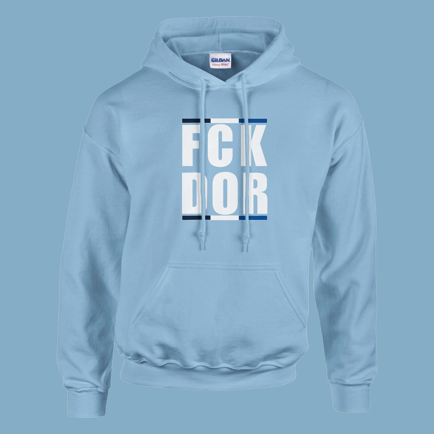 Unisex Kapuzenpullover "FCK DOR"