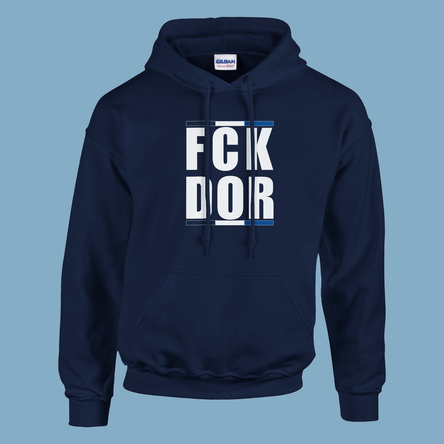 Unisex Kapuzenpullover "FCK DOR"