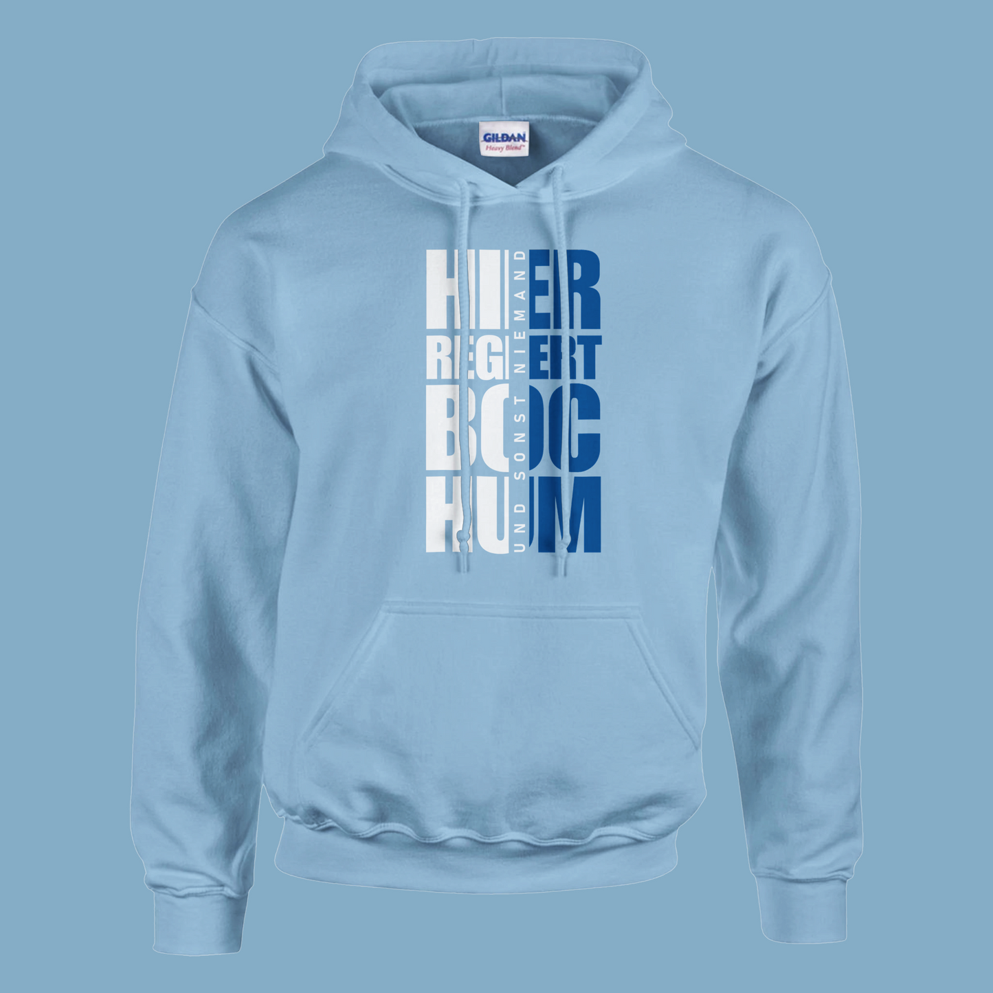 Unisex Kapuzenpullover "Hier regiert Bochum"