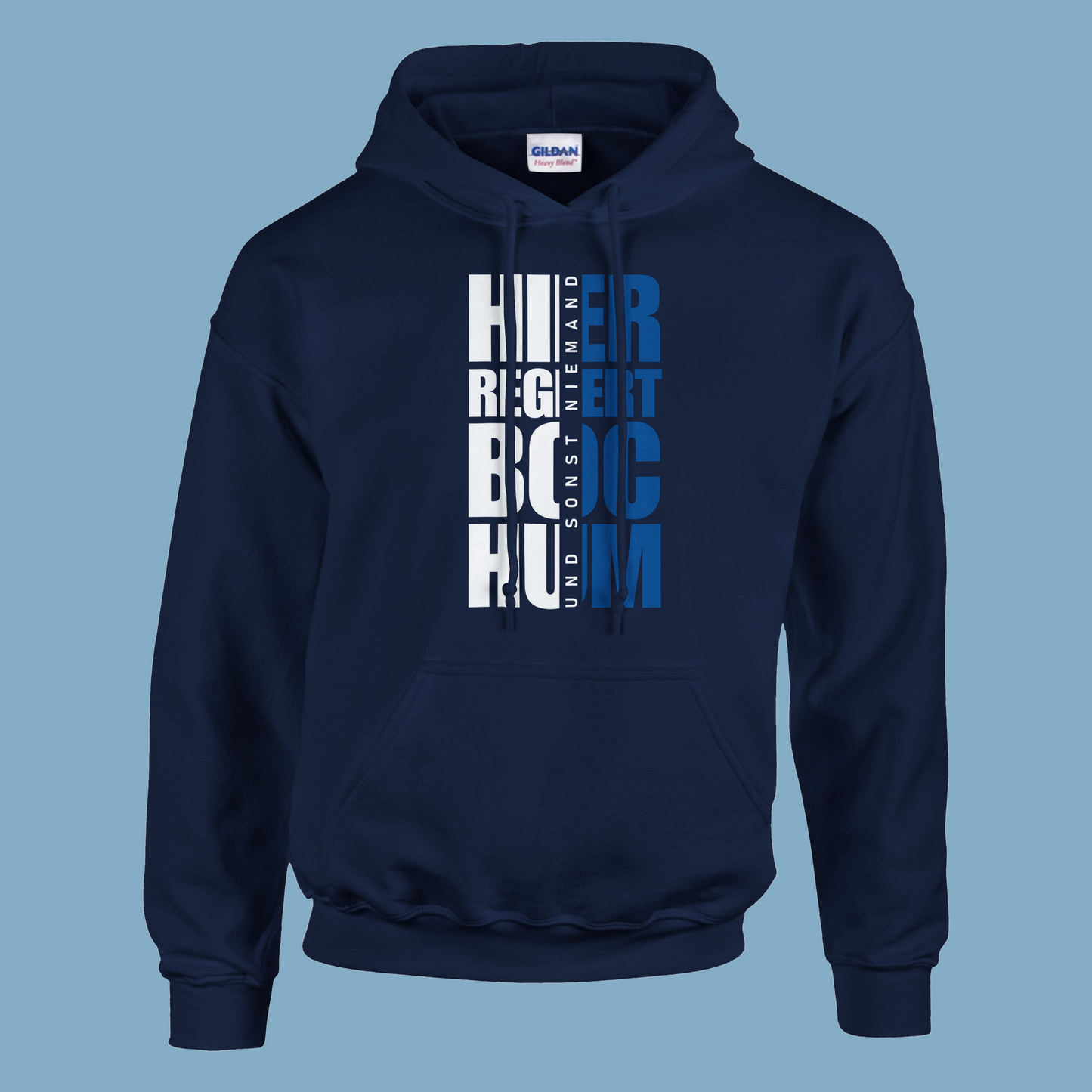 Unisex Kapuzenpullover "Hier regiert Bochum"