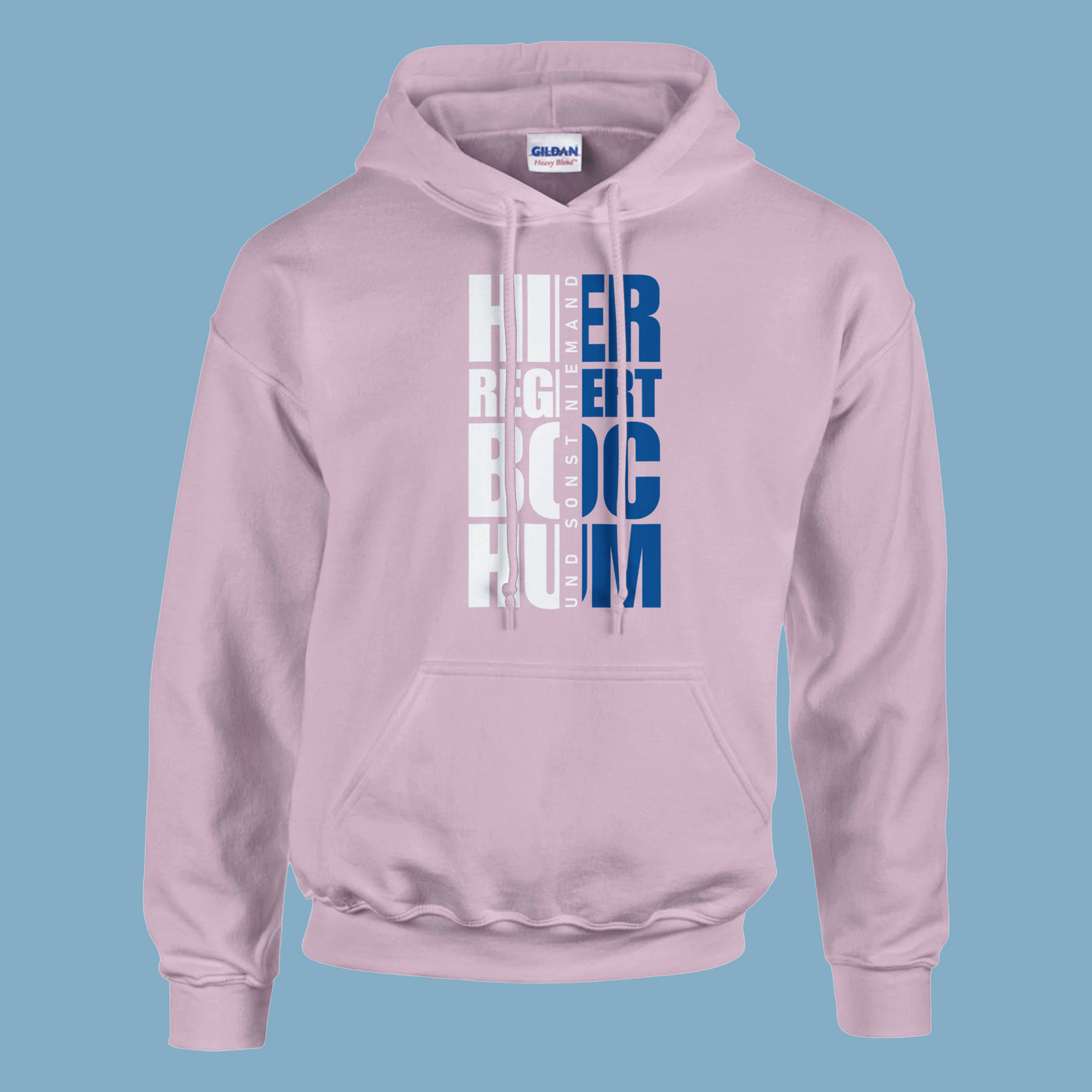 Unisex Kapuzenpullover "Hier regiert Bochum"