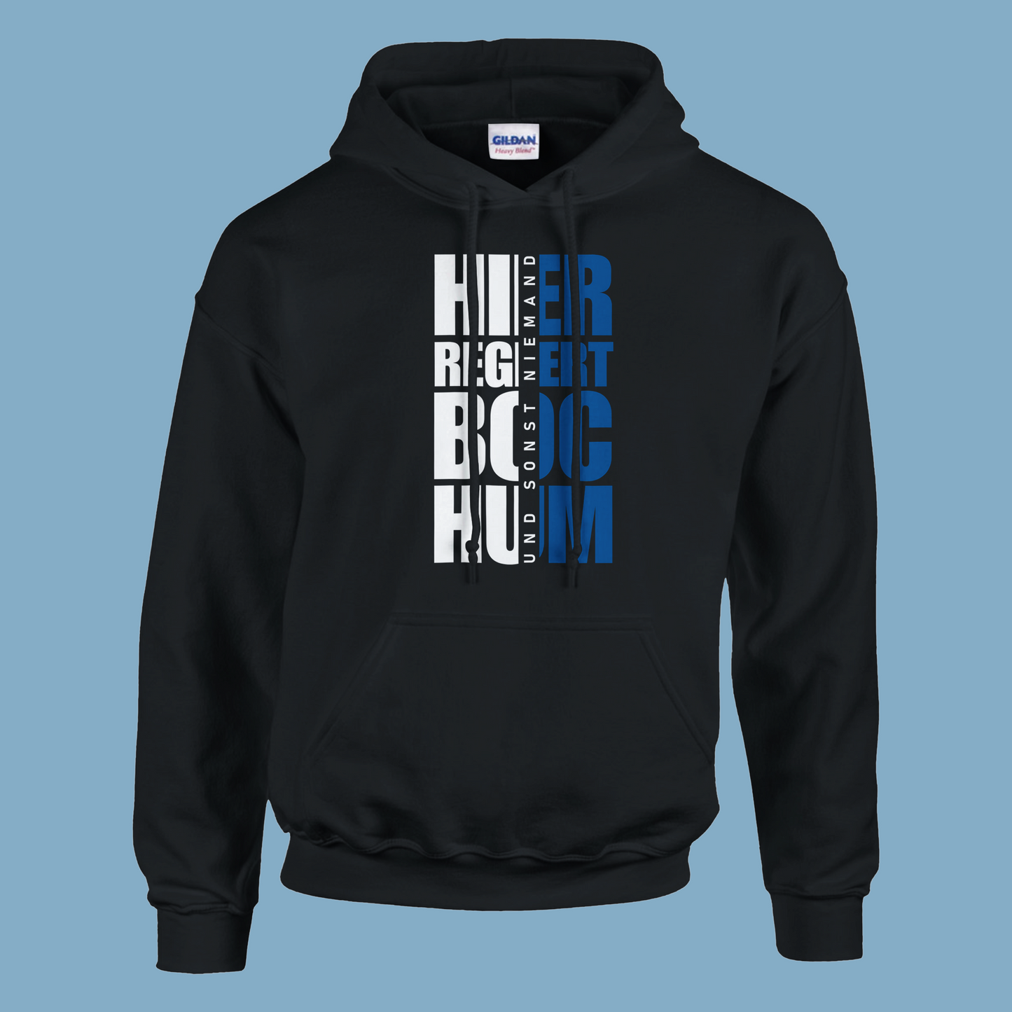 Unisex Kapuzenpullover "Hier regiert Bochum"