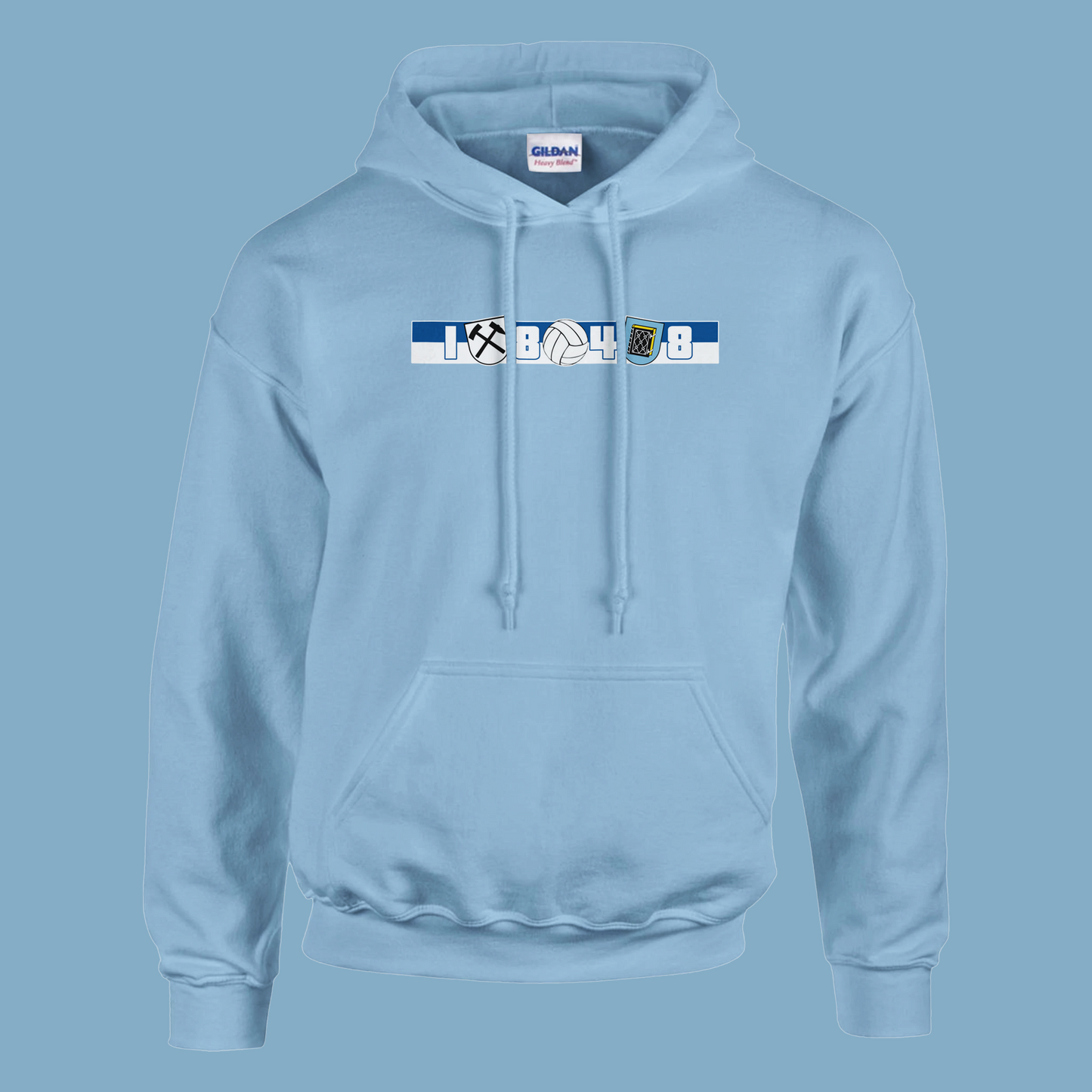 Unisex Kapuzenpullover "Region, Stadt, Verein"