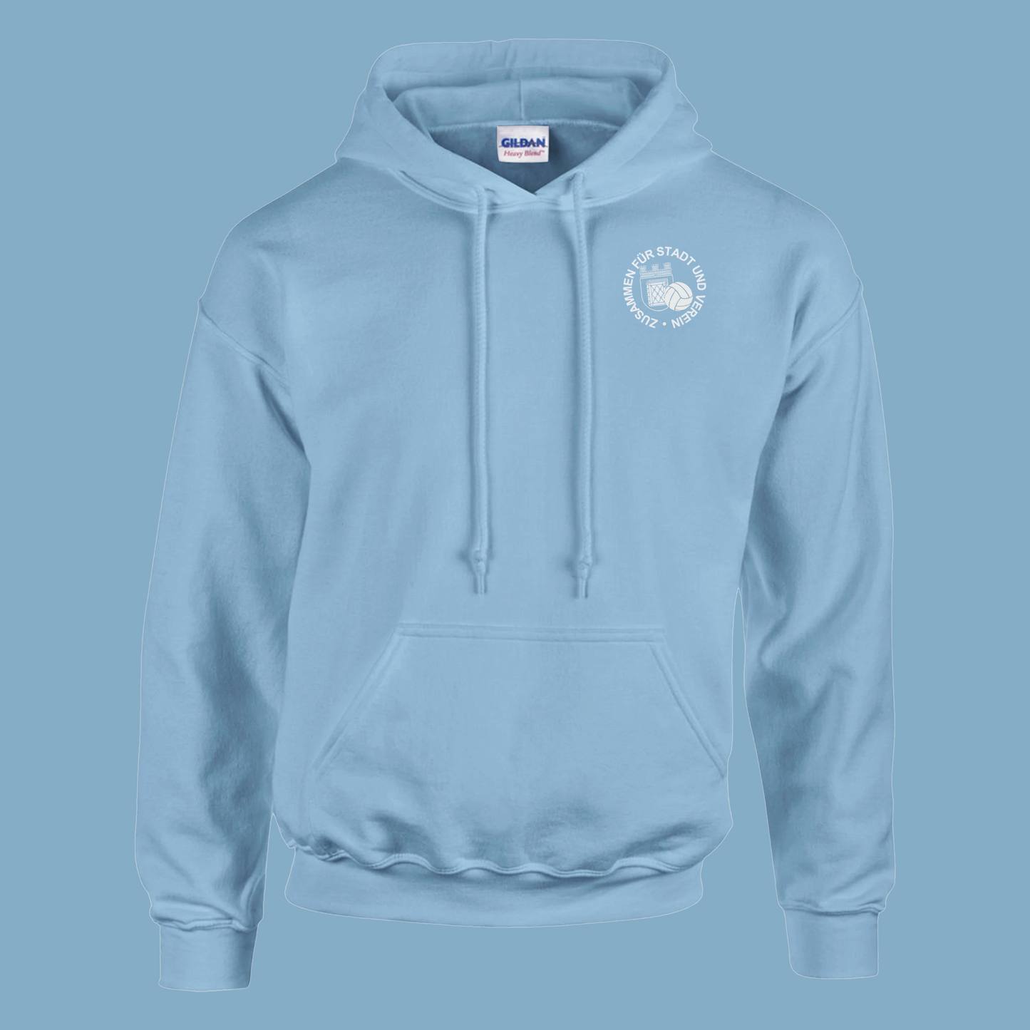 Unisex Kapuzenpullover "Zusammen für Stadt und Verein"