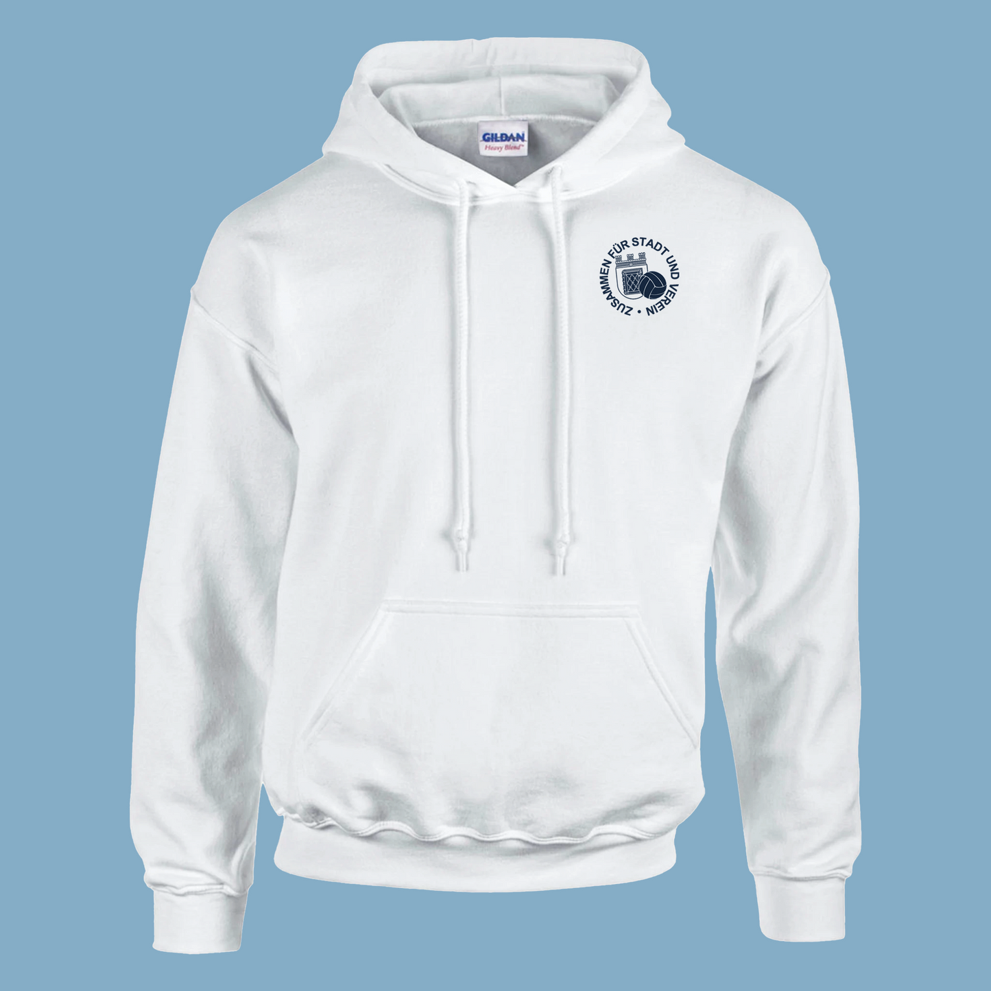 Unisex Kapuzenpullover "Zusammen für Stadt und Verein"