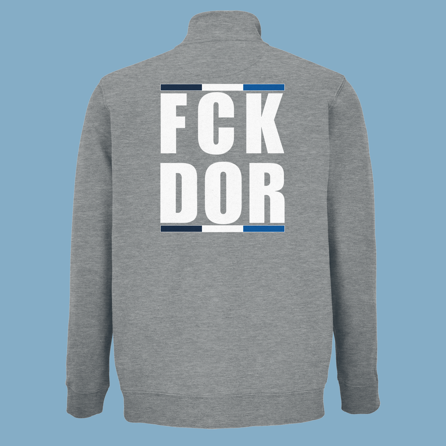 Unisex Sweatjacke "FCK DOR"