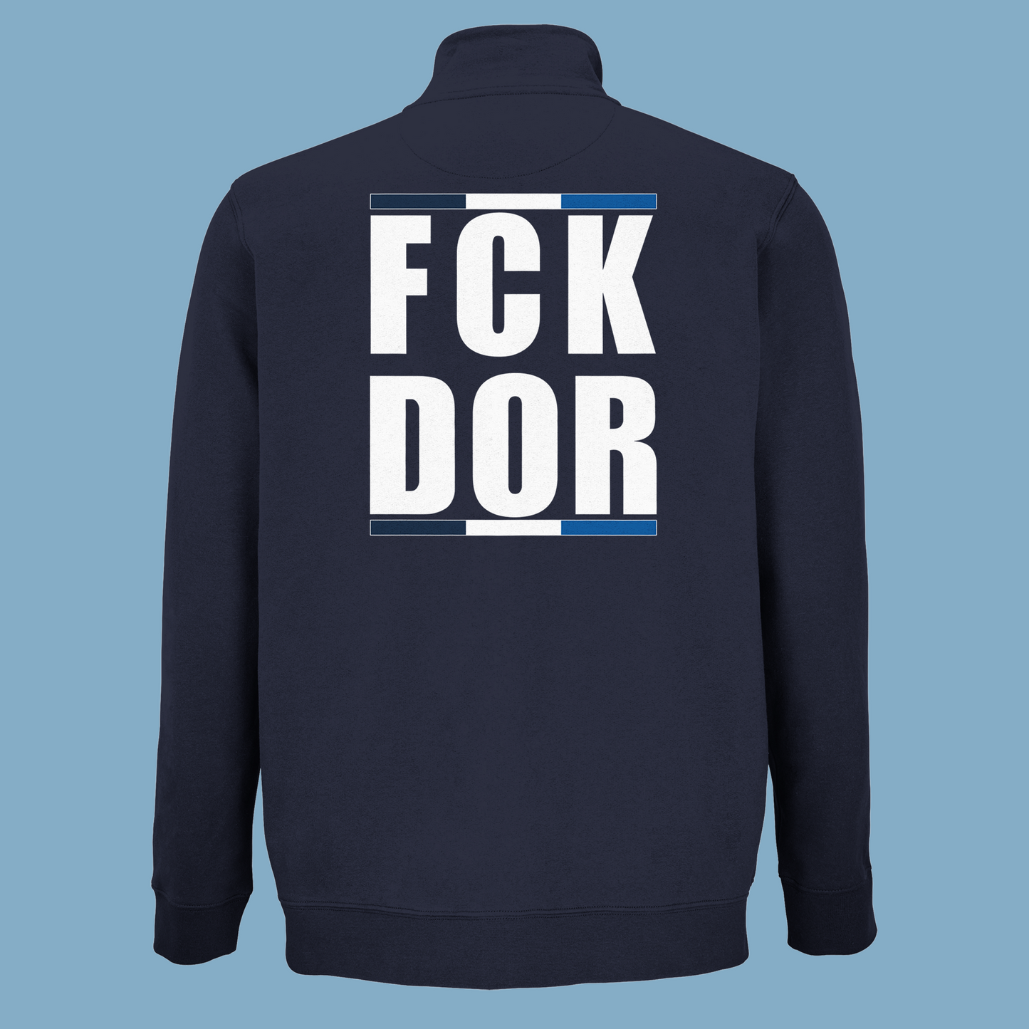Unisex Sweatjacke "FCK DOR"