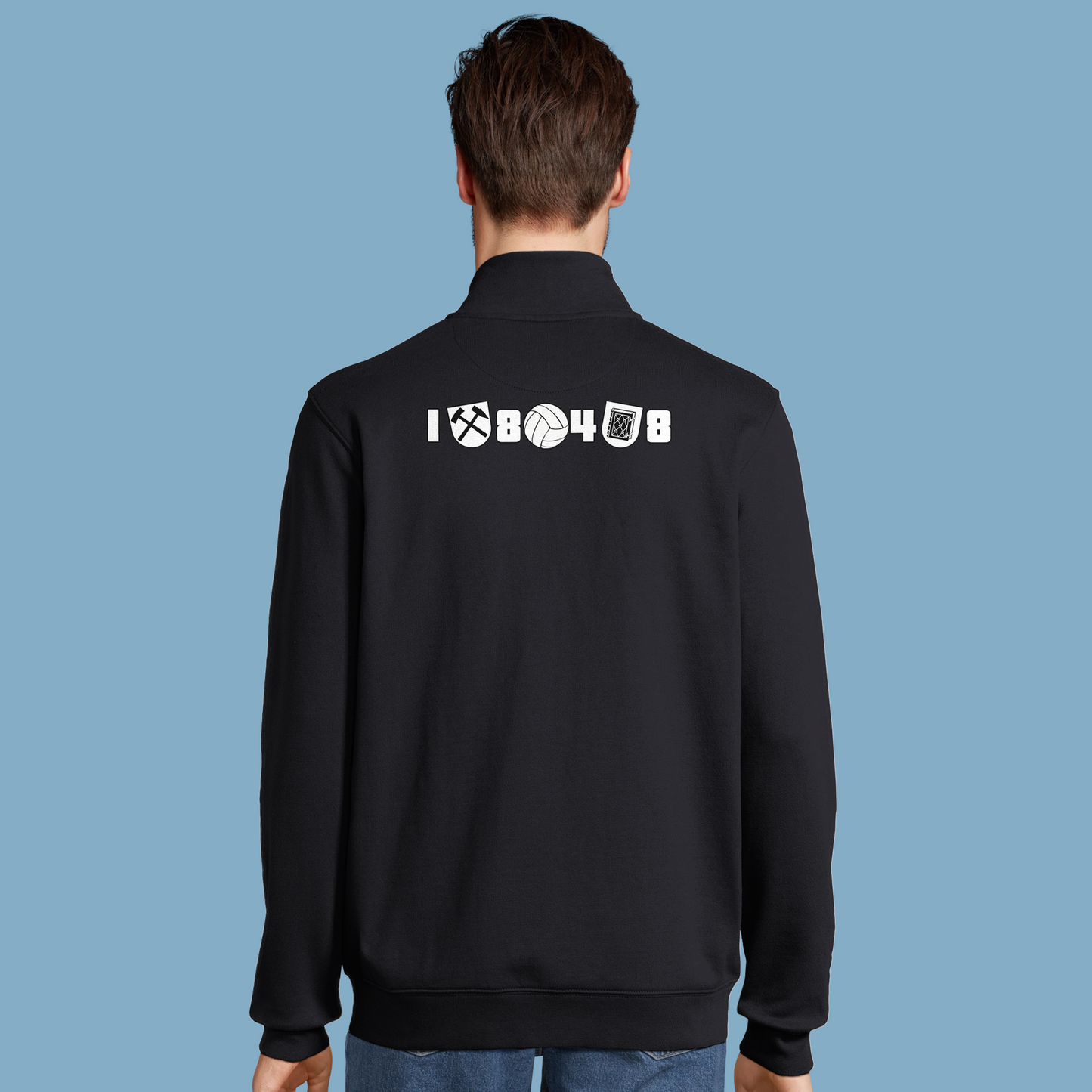 Unisex Sweatjacke "Ruhrpott, Verein, Stadt"