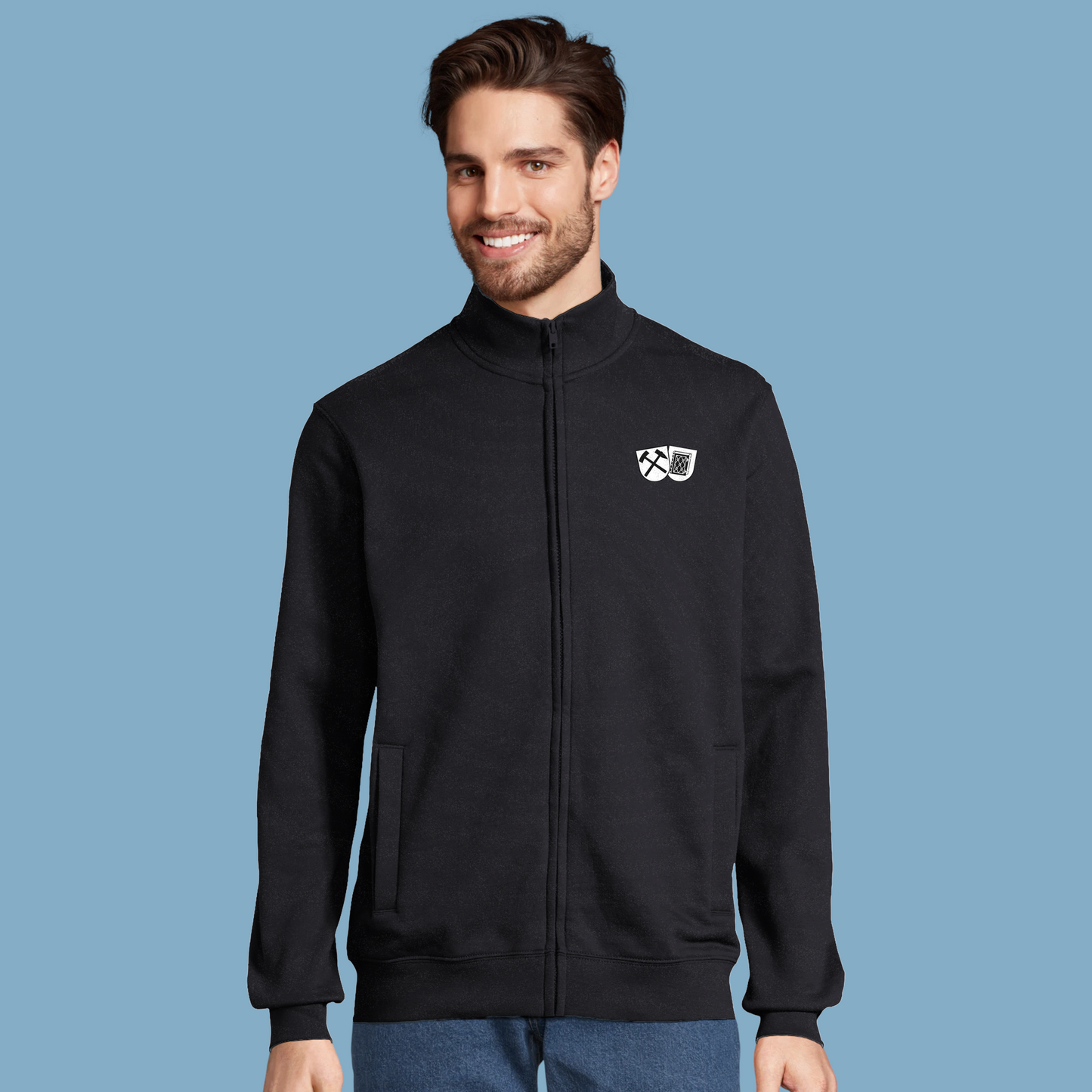 Unisex Sweatjacke "Ruhrpott, Verein, Stadt"