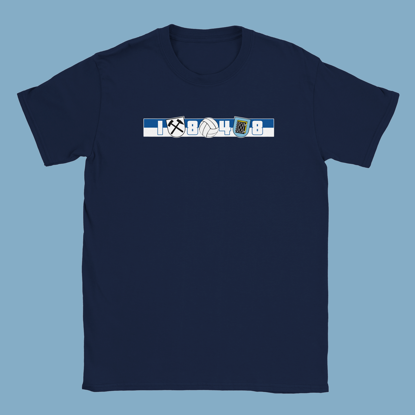 Unisex T-Shirt "Region, Stadt, Verein"