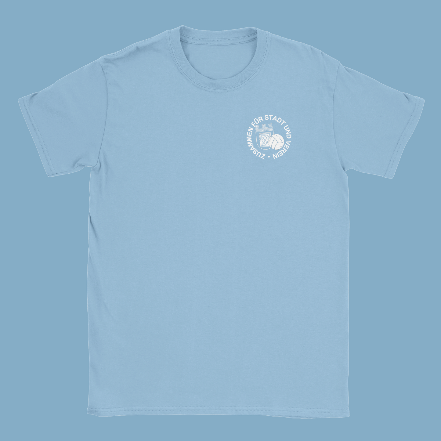 Unisex T-Shirt "Zusammen für Stadt und Verein"
