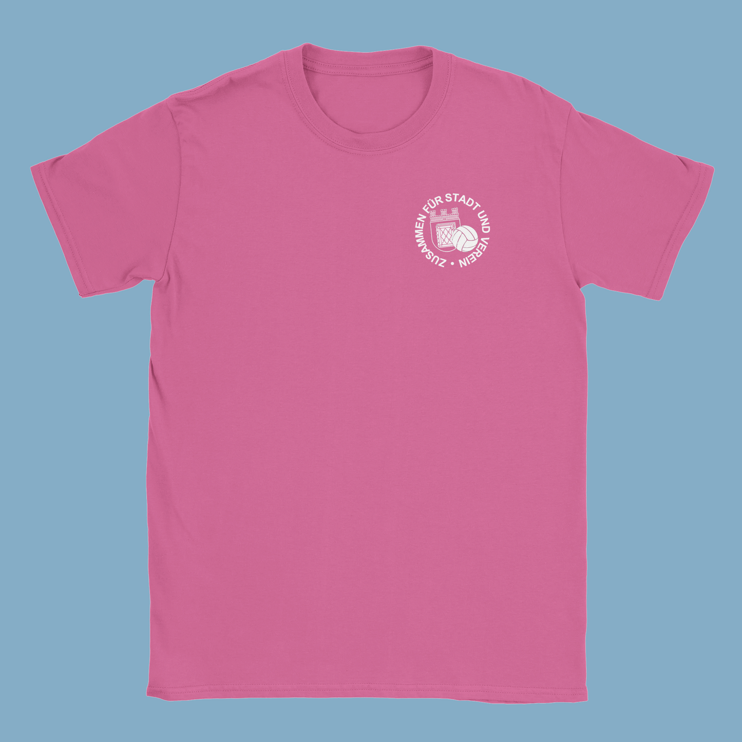 Unisex T-Shirt "Zusammen für Stadt und Verein"