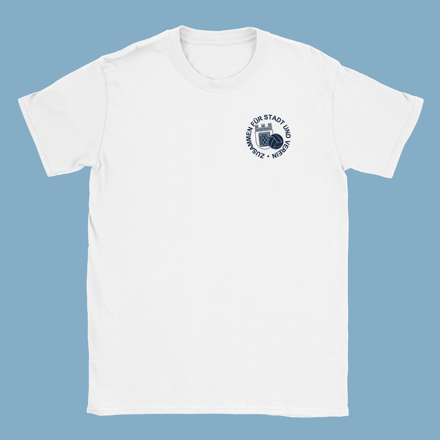 Unisex T-Shirt "Zusammen für Stadt und Verein"