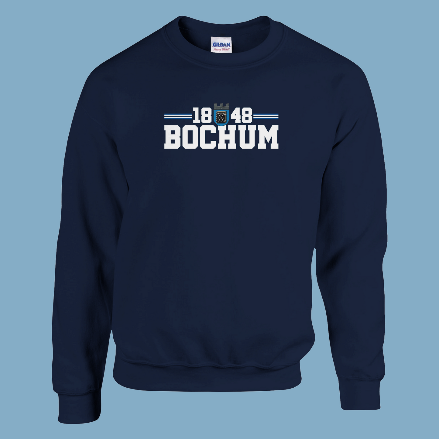 Unisex Pullover "1848 Bochum Streifen"