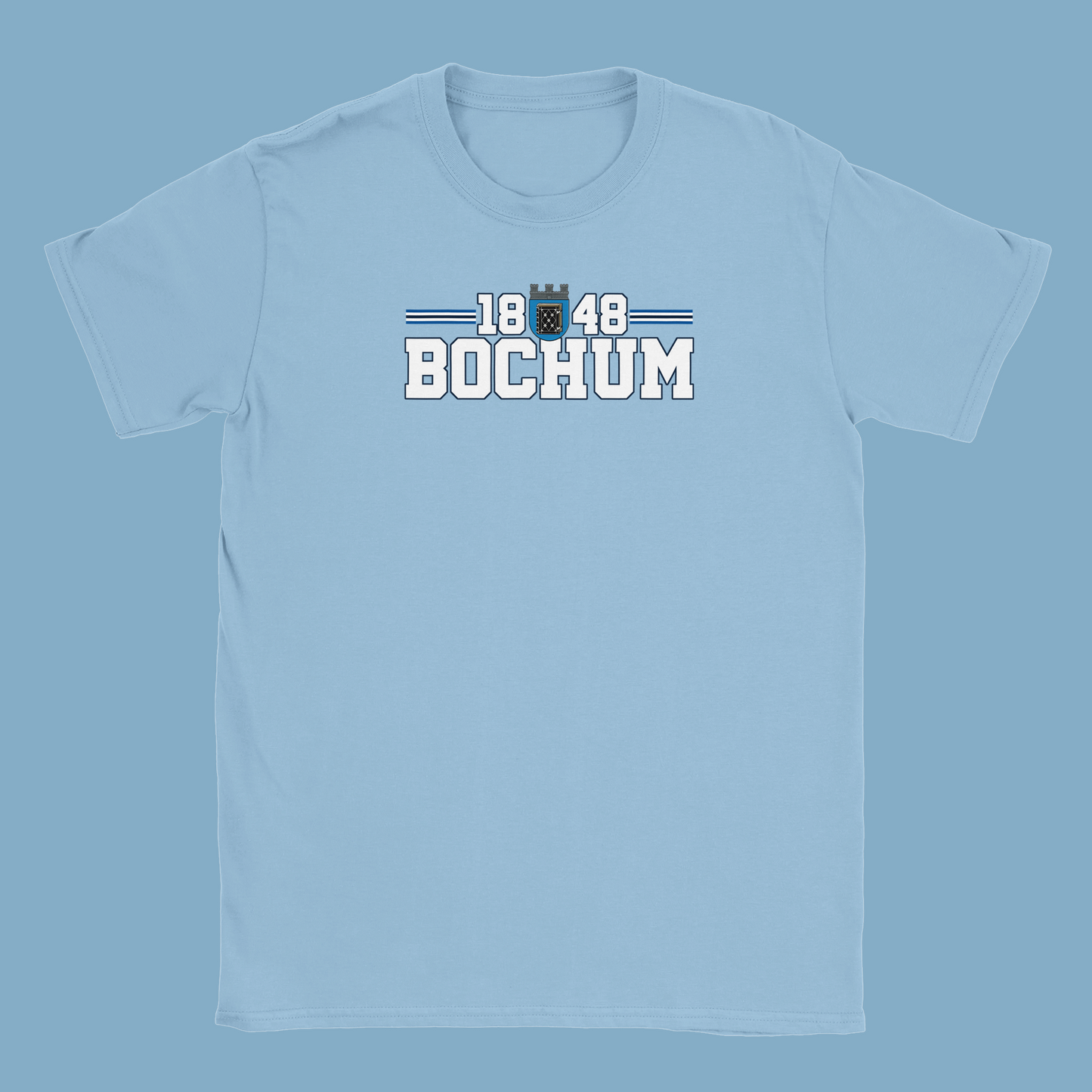 Unisex T-Shirt "1848 Bochum Streifen"
