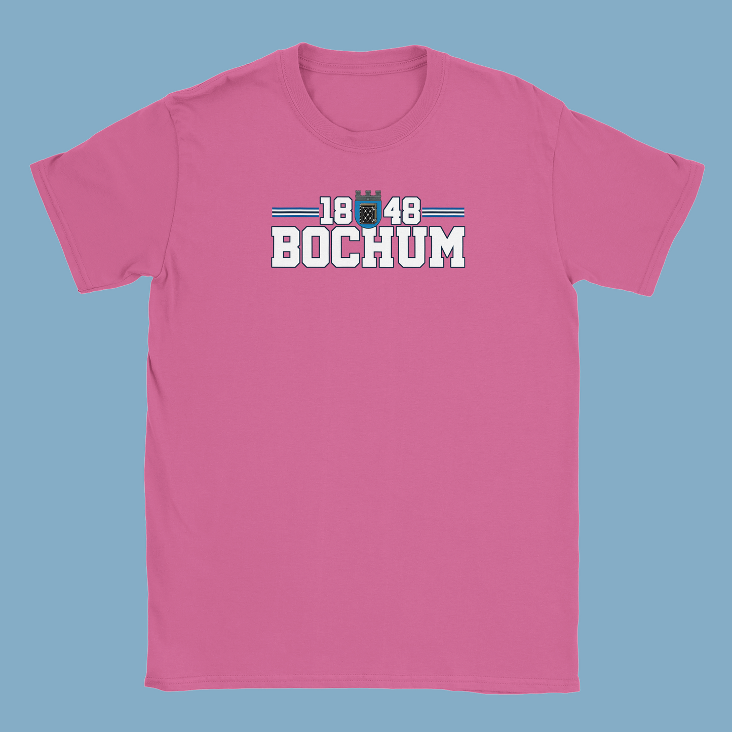 Unisex T-Shirt "1848 Bochum Streifen"