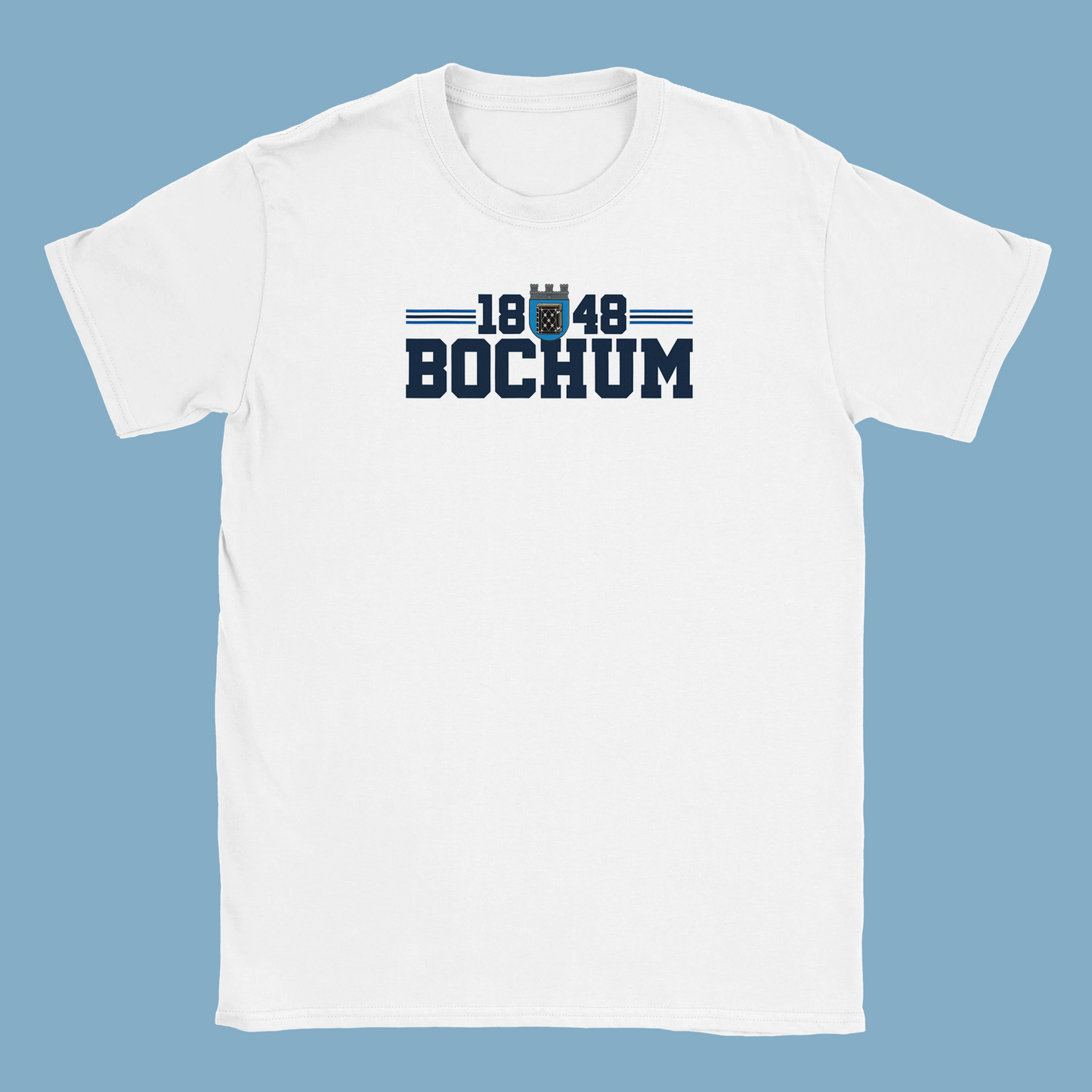 Unisex T-Shirt "1848 Bochum Streifen"