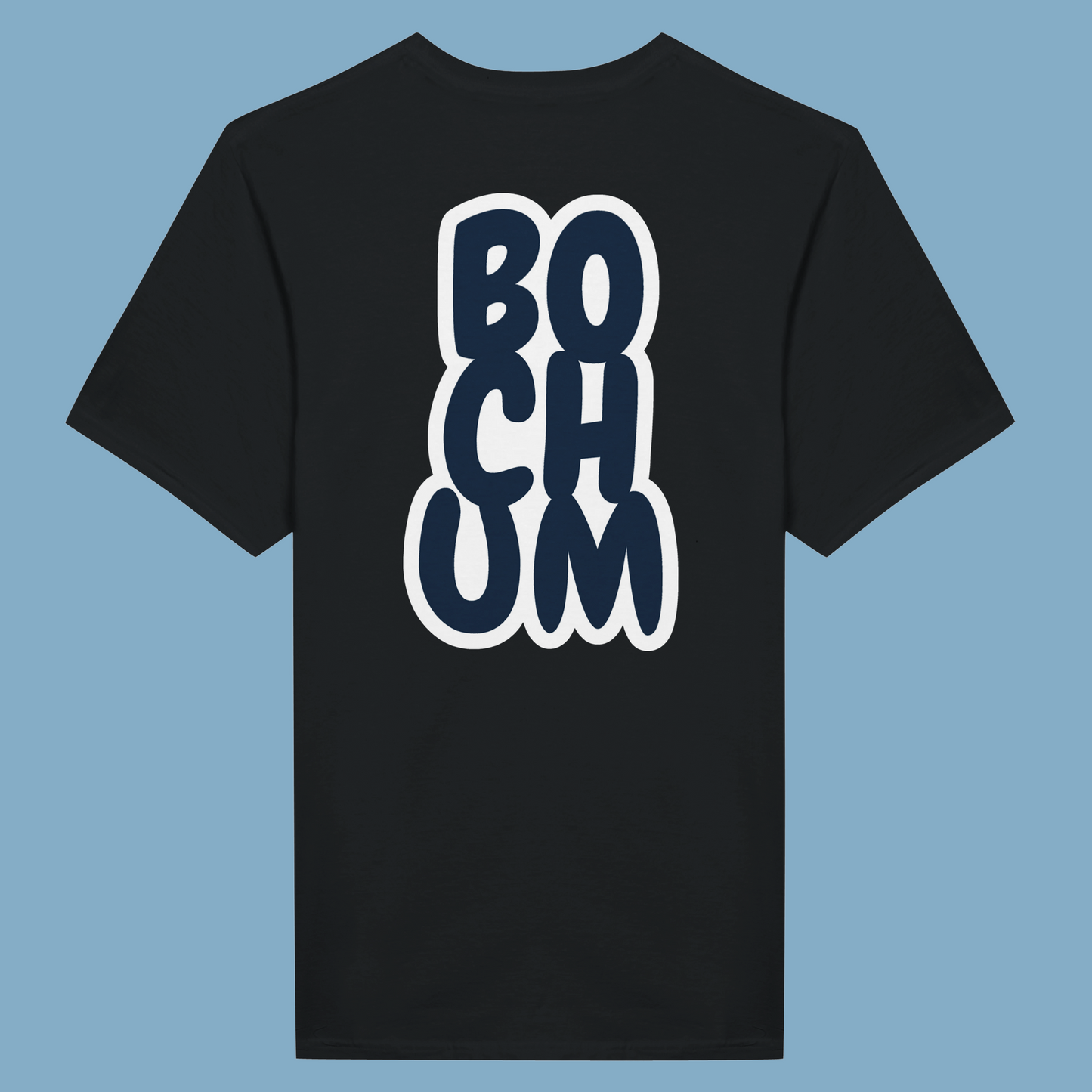 Unisex T-Shirt "Bochum Cartoon Rück/Beidseitig"
