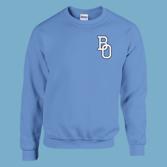 Klassischer Unisex Pullover "College BO Vorderseite"