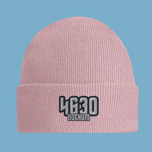 Umgeschlagene Beanie "4630 Bochum"