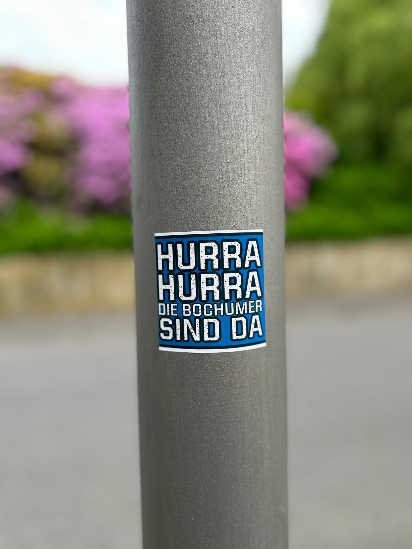 Aufkleber "Hurra Hurra"