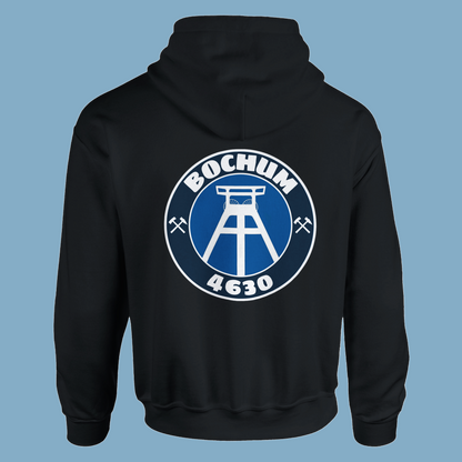 Unisex Hoodie "Förderturm Beidseitig"