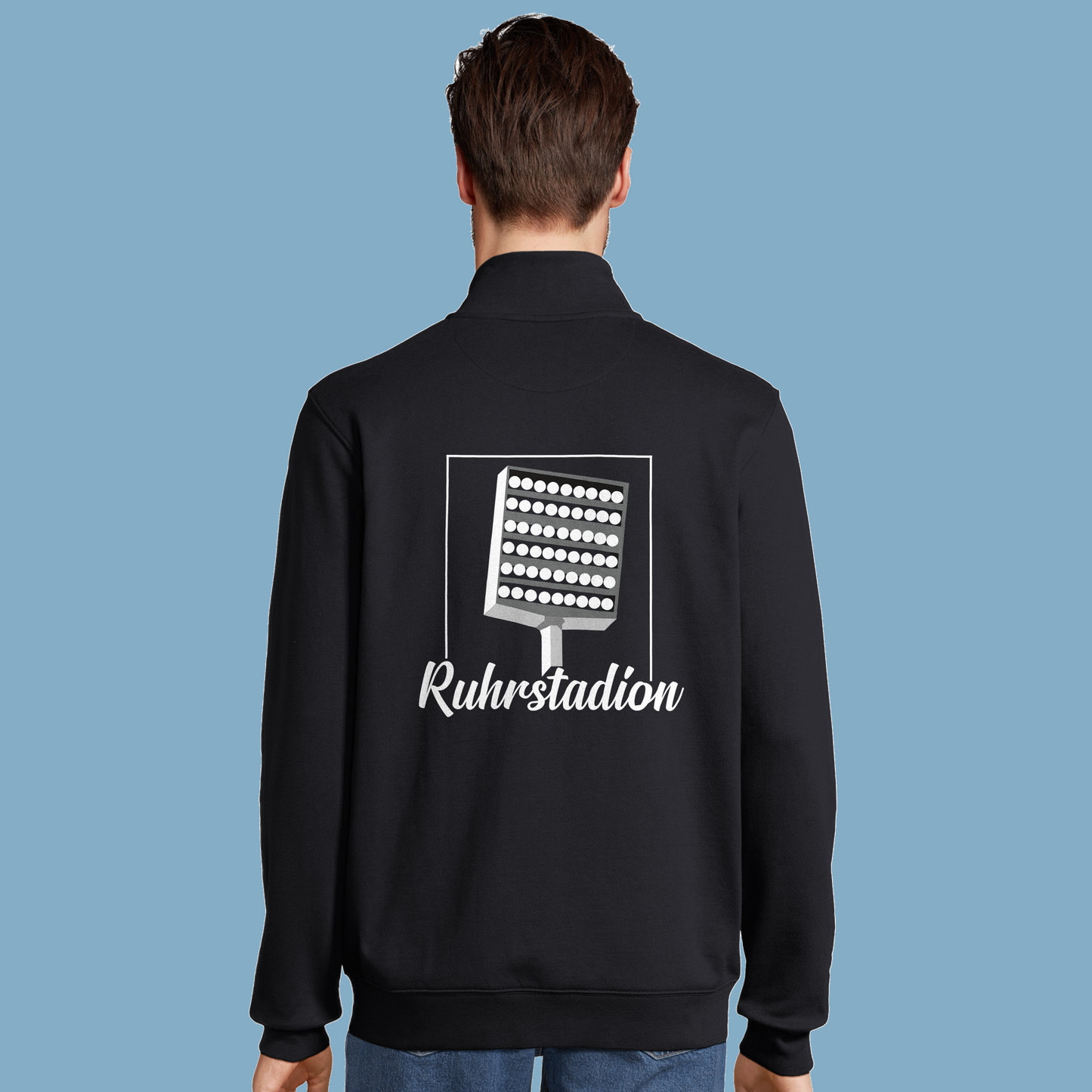 Sweatjacke "Anne Castroper Rückseite"