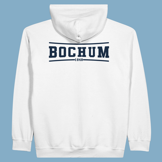 Unisex Kapuzen-Zip-Hoodie "Bochum 1848 Kurve"