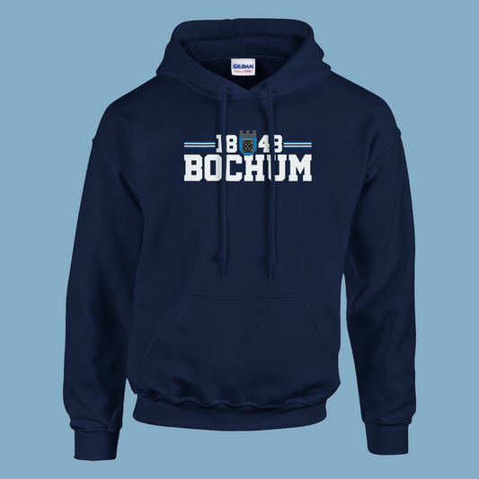 Unisex Kapuzenpullover "1848 Bochum Streifen"