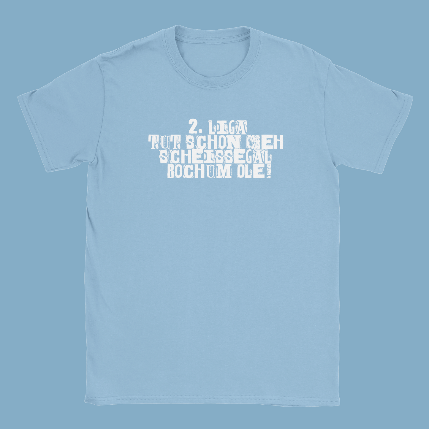 Unisex T-Shirt "2. Liga tut schon weh..."
