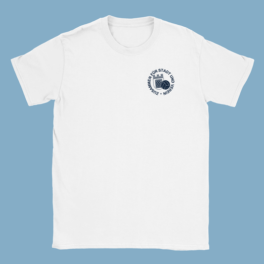 Unisex T-Shirt "Zusammen für Stadt und Verein"