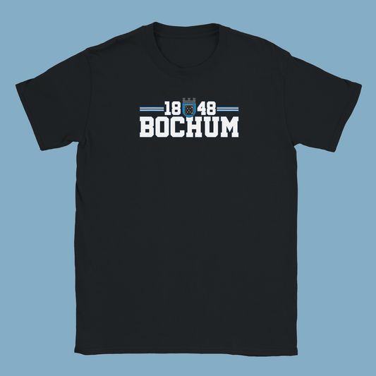 Unisex T-Shirt "1848 Bochum Streifen"