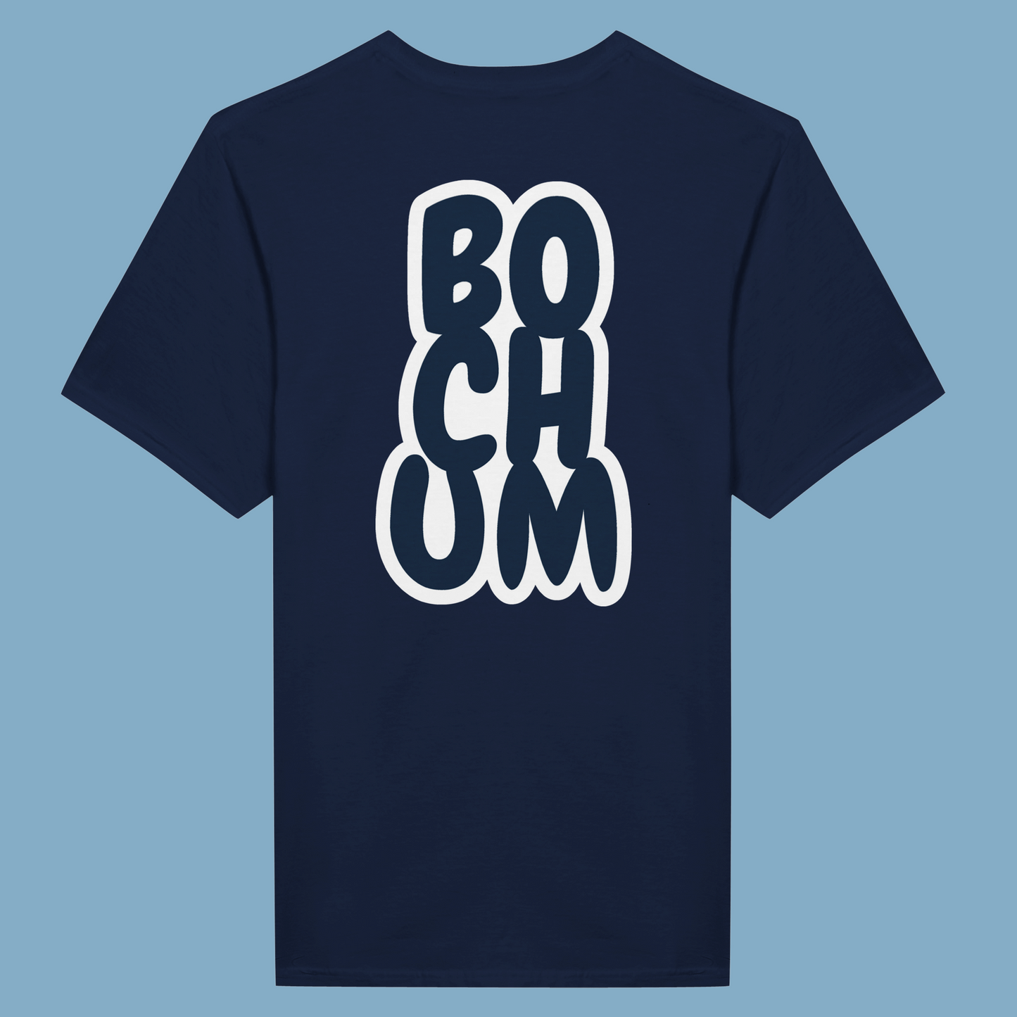 Unisex T-Shirt "Bochum Cartoon Rück/Beidseitig"