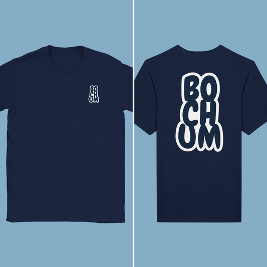 Unisex T-Shirt "Bochum Cartoon Rück/Beidseitig"